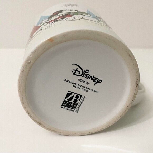 Disney Mickey and Friends Christmas Mug Zrike Brands Goofy Donald Duck Minnie - Picture 9 of 16